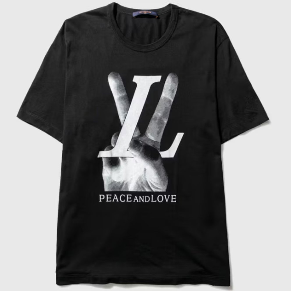 Peace and Love Louis Vuitton Shirt (AUTH NWT)